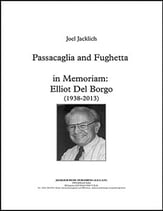 Passacaglia and Fughetta Orchestra sheet music cover